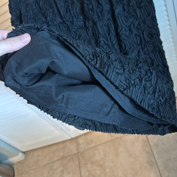 Talbots black rosette soutache dress - Picture 5 of 6